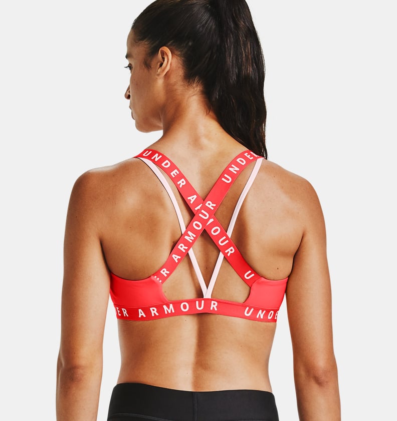 Under Armour Wordmark Strappy Sports Bra