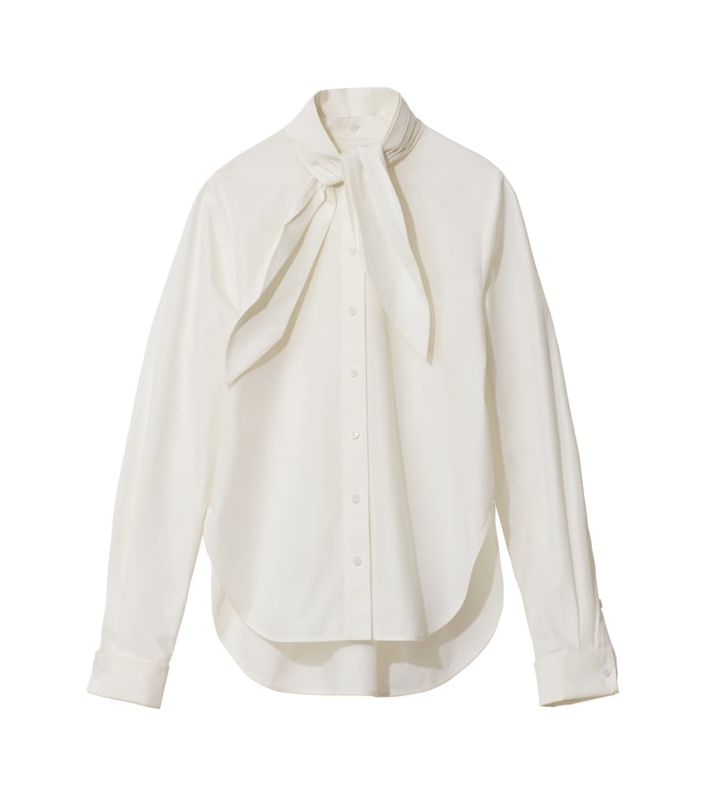 H&M Shirt With Tie Collar
