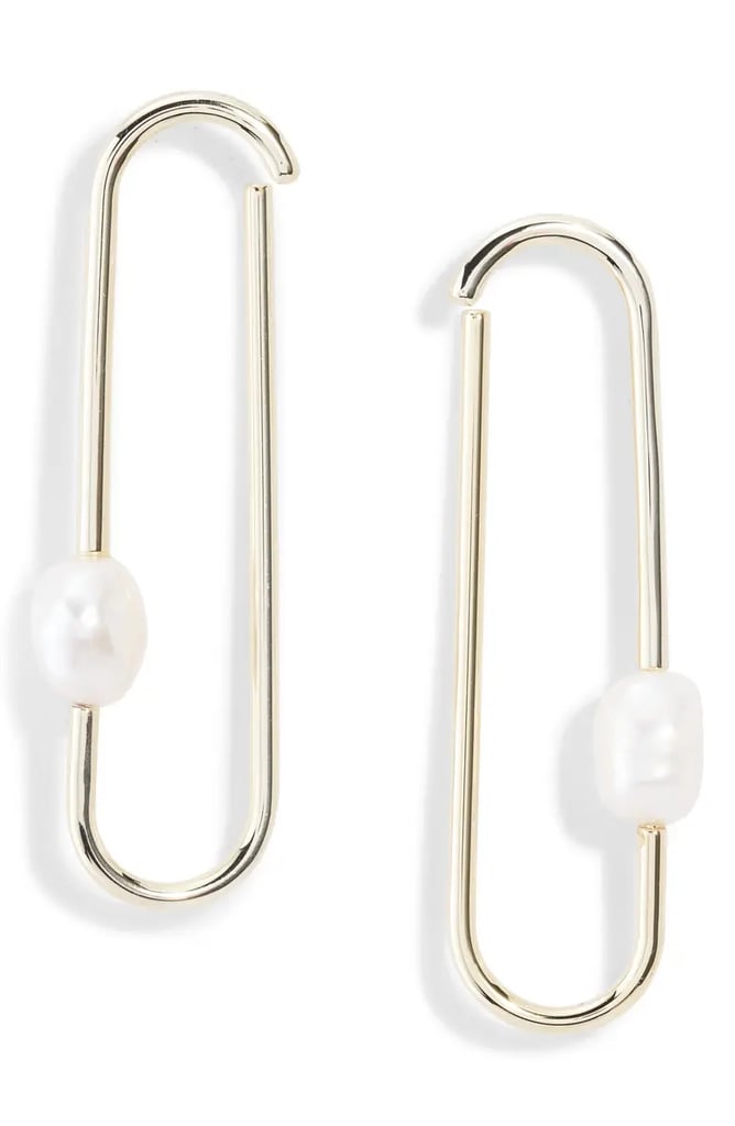 Arty Earrings: Kendra Scott Lindsay Cultured Pearl Earrings