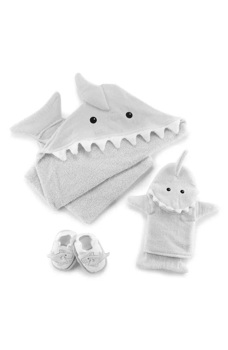 Baby Aspen Let the Fin Begin 4-Piece Bath Set