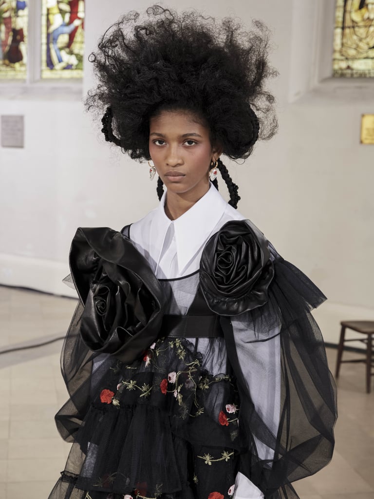 Simone Rocha Autumn 2021 Features Patchwork and Regencycore