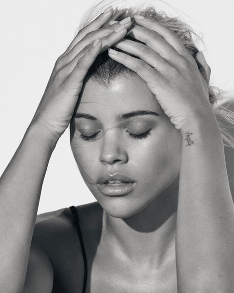 Sofia Richie shows off new tattoo of her nickname Bird in dad Lionel  Richies handwriting  Daily Mail Online