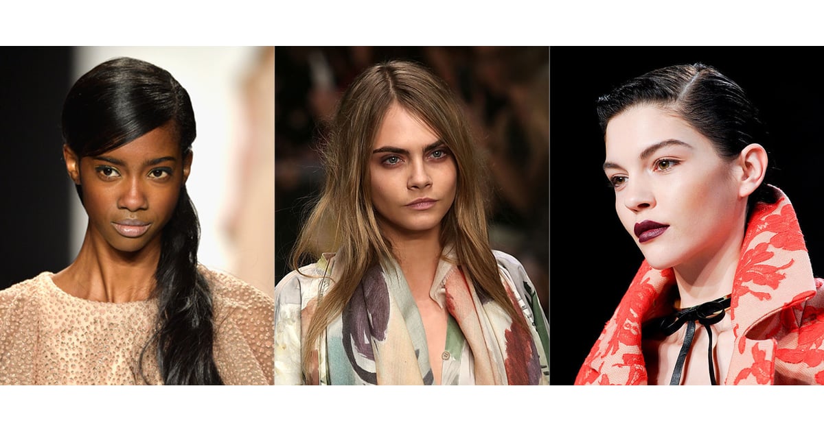 Wearable Hair And Beauty Trends From Fall 2014 Fashion Week | POPSUGAR ...