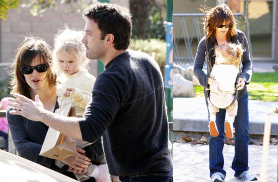 Affleck Family At the Park