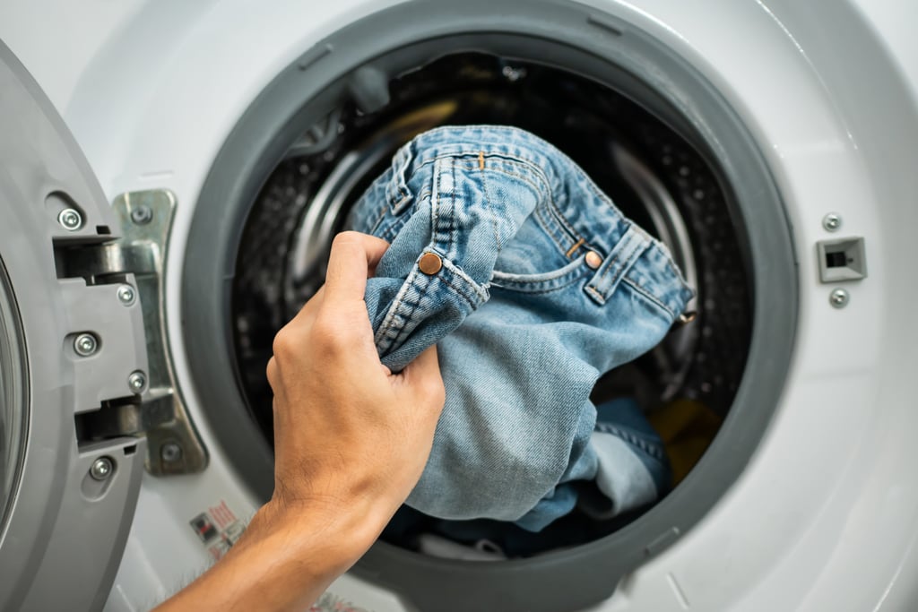 How to Wash Jeans: In the Washing Machine