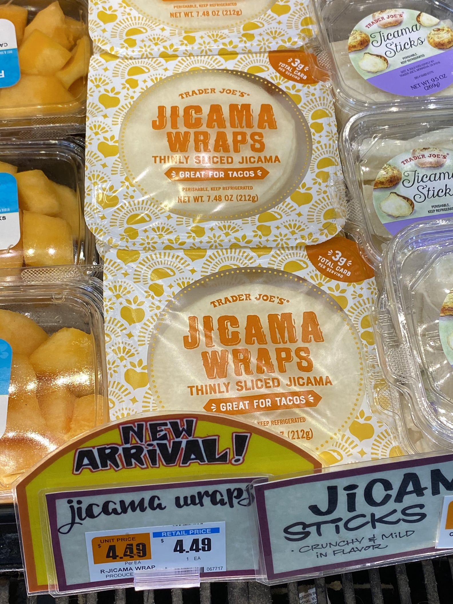 How Do Trader Joe's LowCarb Jicama Wraps Taste? POPSUGAR Fitness