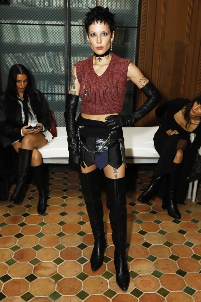 Halsey at the Enfants Riches Deprimes 2023 Show at Paris Fashion Week