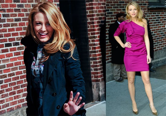 Photos and Video of Blake Lively on The Late Show Photos and Video of Blake Lively on The Late Show
