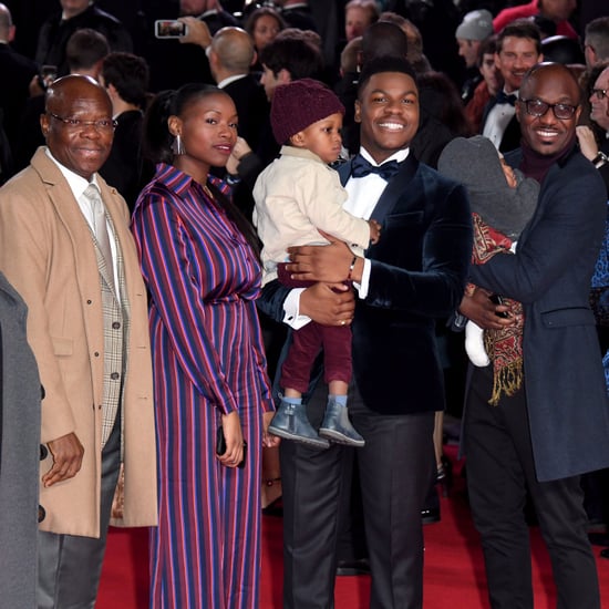 John Boyega's Family at The Last Jedi UK Premiere