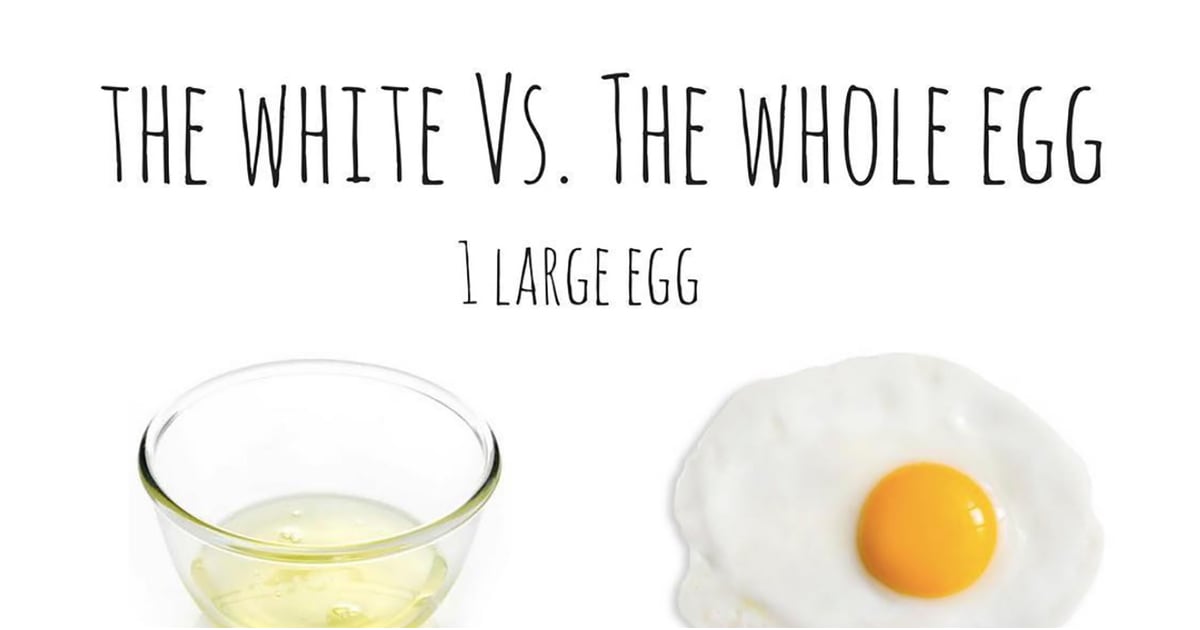 Should I Eat Egg Whites or Whole Eggs? POPSUGAR Fitness UK