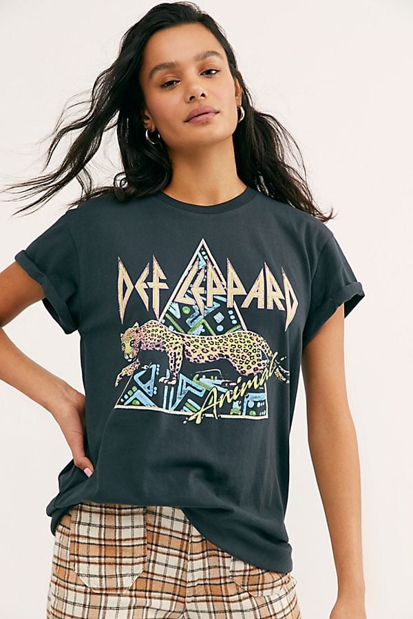 Daydreamer X Free People Def Leppard Boy Tee The Best Tops For