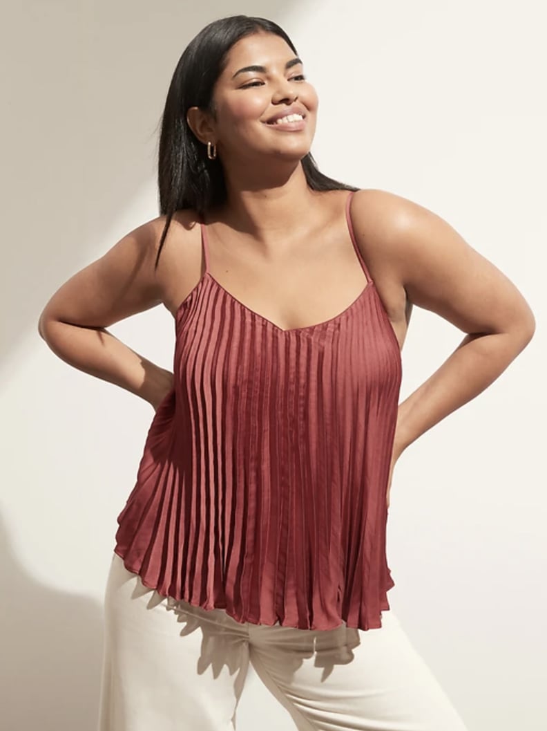 Banana Republic Pleated Camisole Top