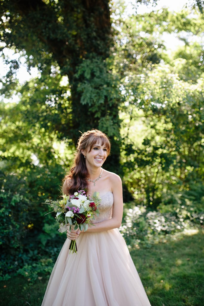Blush-Toned Bridal Gown