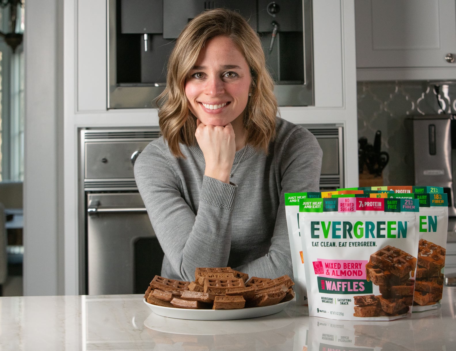 Evergreen Waffles's Emily Groden Gives Healthy-Eating Tips | POPSUGAR ...