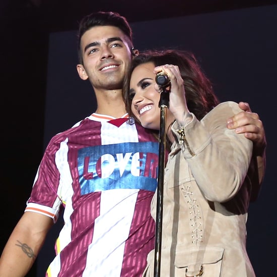 Joe Jonas and Demi Lovato Concert in LA September 2016