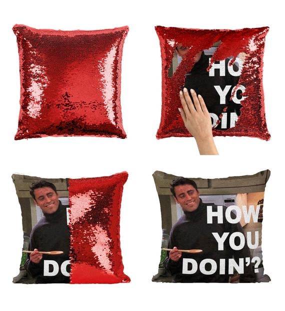 Friends TV Sequin Pillow