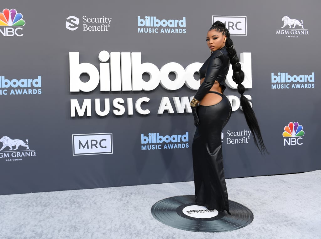 Chloe Bailey Hip Cutout Dress at the Billboard Music Awards