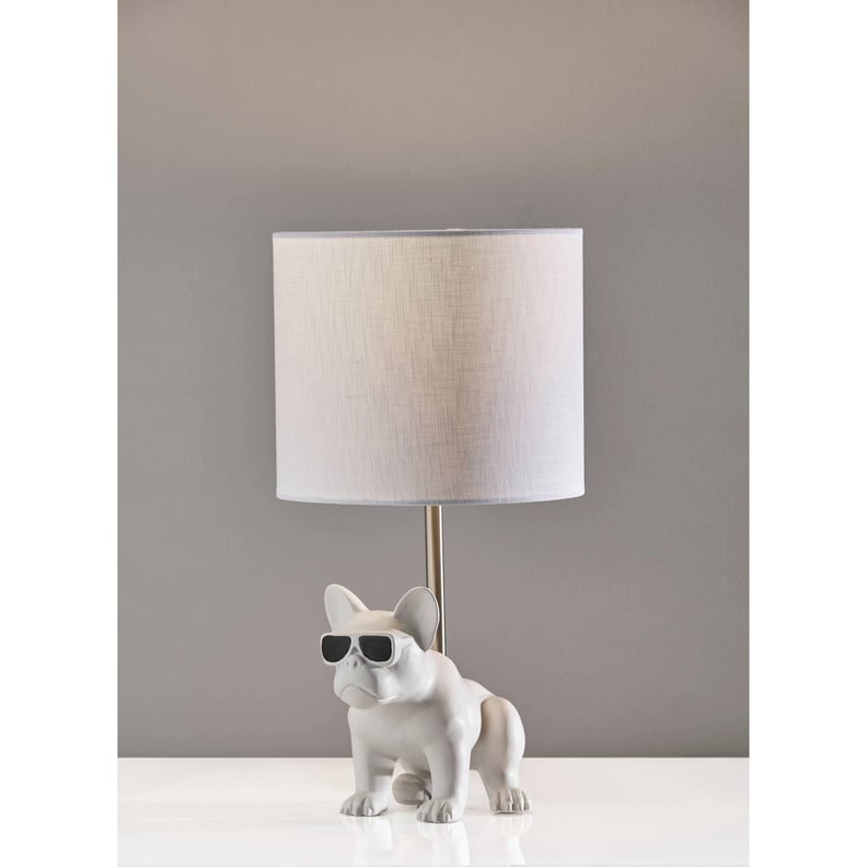 Adesso Sunny Dog Table Lamp White