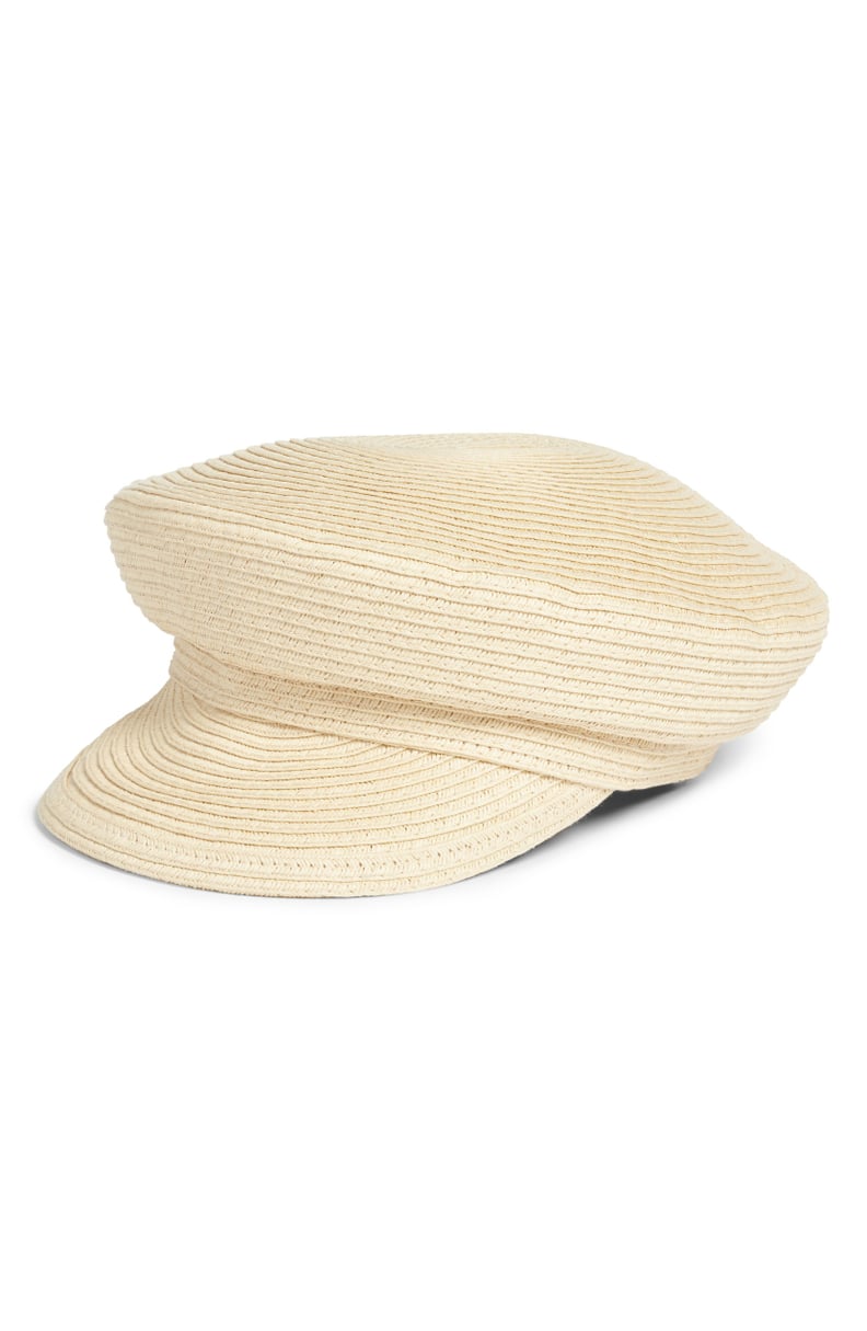 Leith Straw Baker Boy Hat