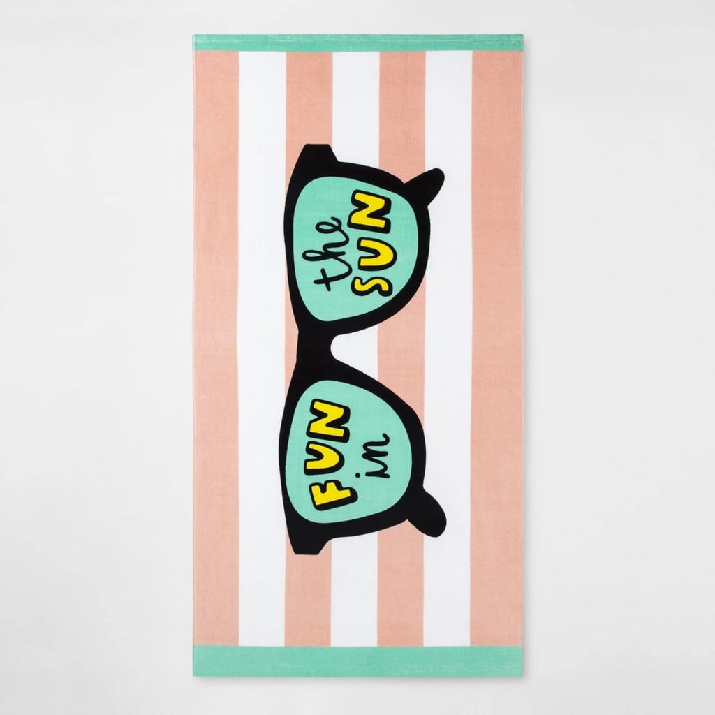 Fun in the Sun Sunglass Beach Towel 