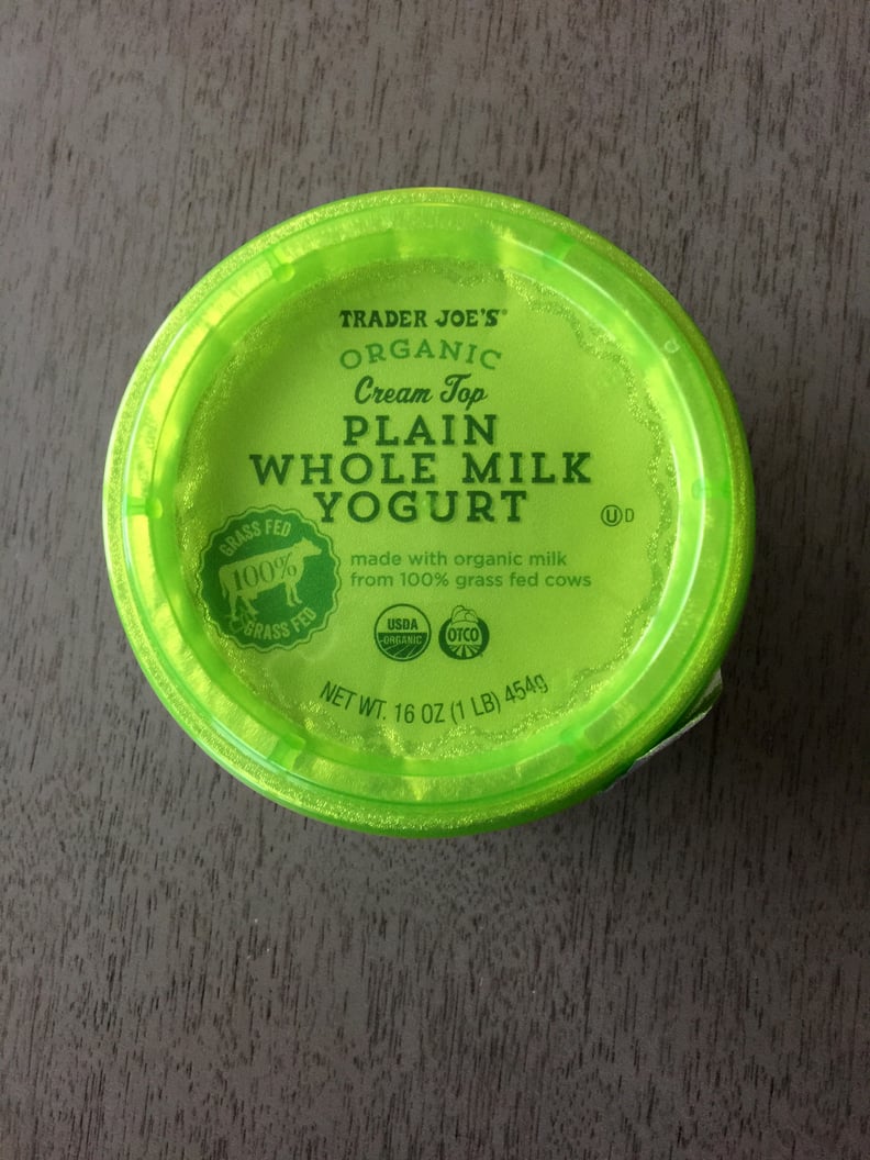 On the Fence: Organic Cream Top Plain Whole Milk Yogurt ($3)