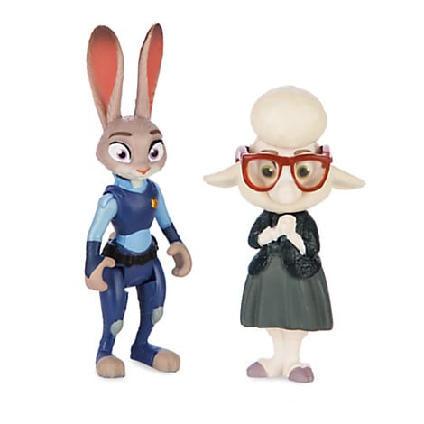 Judy Hopps & Assistant Mayor Bellwether Figure Set