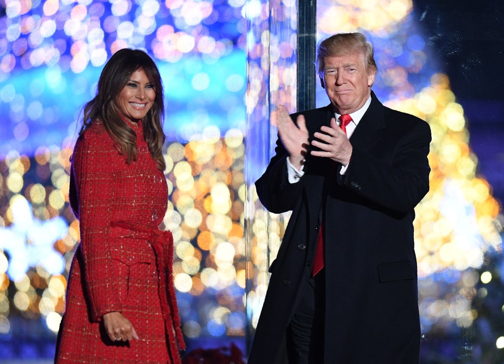 Melania Trump Red Chanel Coat