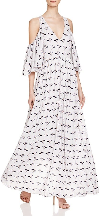 Rebecca Minkoff Mindy Cold Shoulder Maxi Dress ($428)