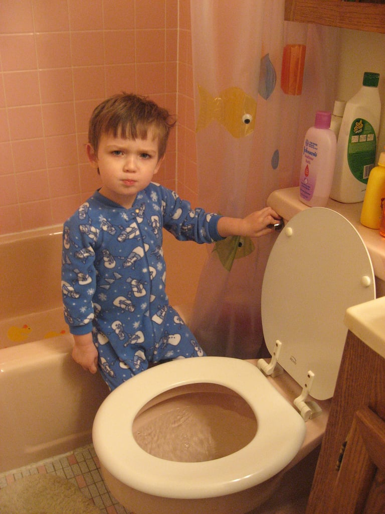 They never flush the toilet. The Annoying Things Kids Do POPSUGAR