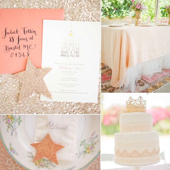 An Old-World Glam, Sparkling Baby Shower