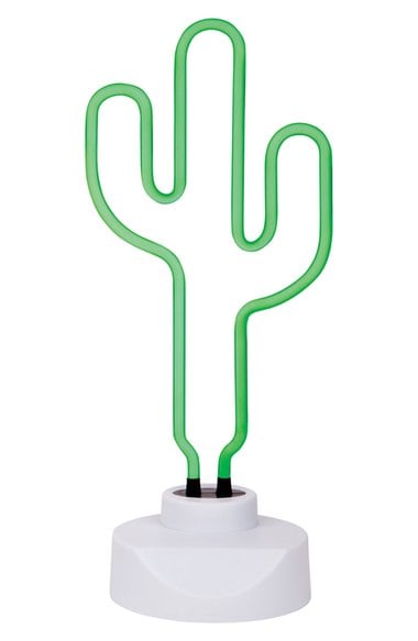 Cactus Neon Light ($22)