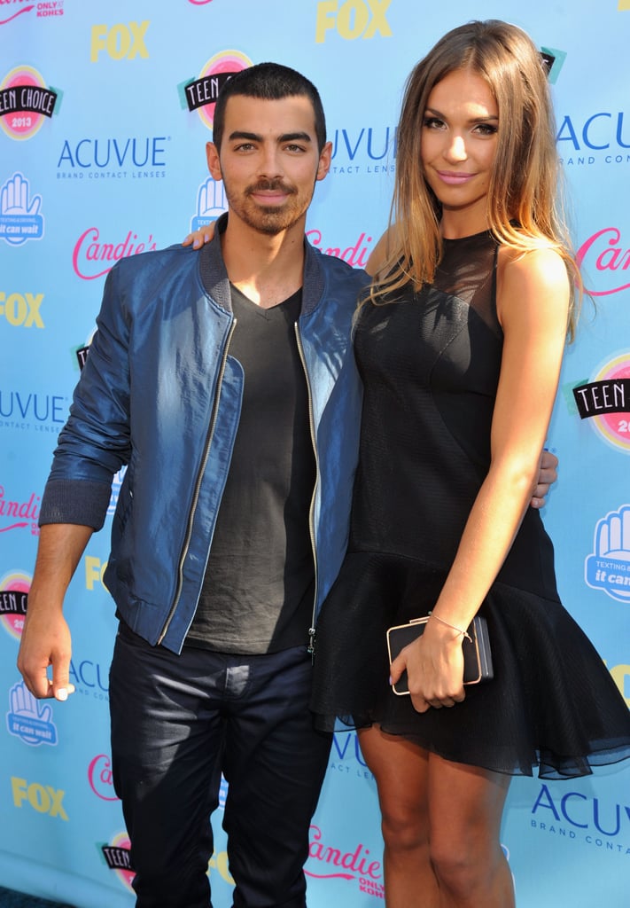 Joe Jonas With Then-Girlfriend Blanda Eggenschwiler at the Teen Choice Awards in 2013