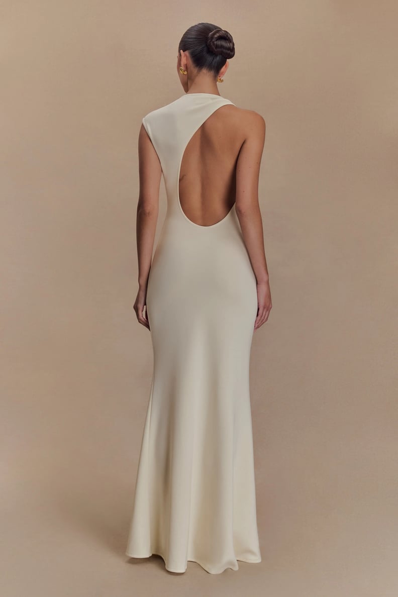  Meshki Katerina Scuba Jersey Cut Out Maxi Dress