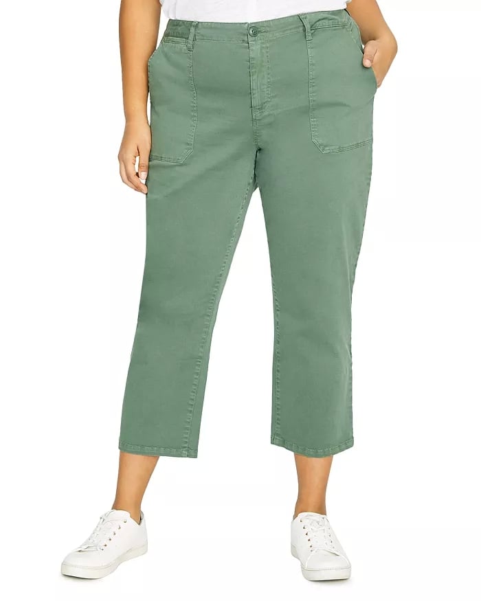 Sanctuary Curve Peace Cropped Pants Affordable Trendy Plus Size