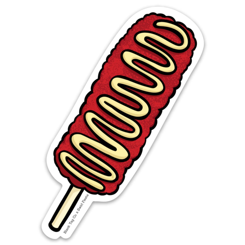 This sticker will show off your elote pride. 
The Spicy Elote ($4)