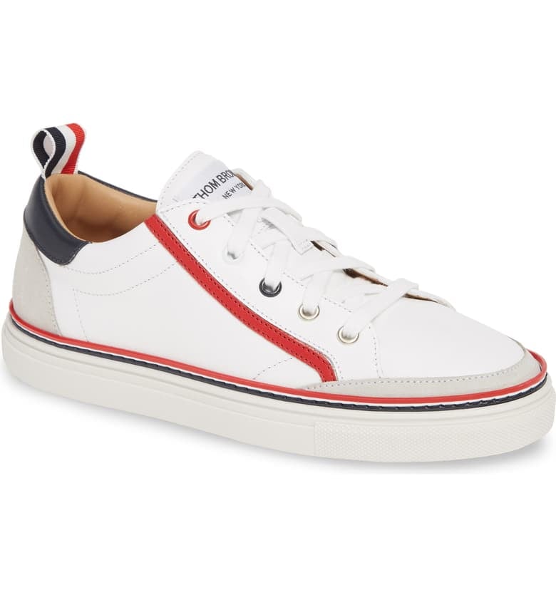 Thom Browne Low-Top Court Sneaker