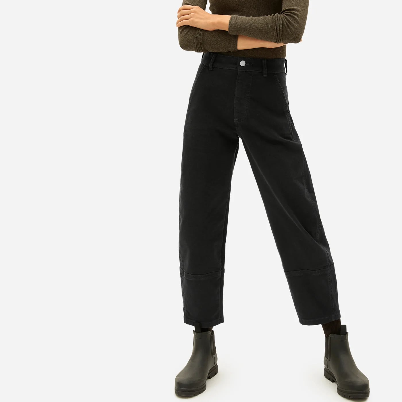 The Utility Barrel Pant Black – Everlane