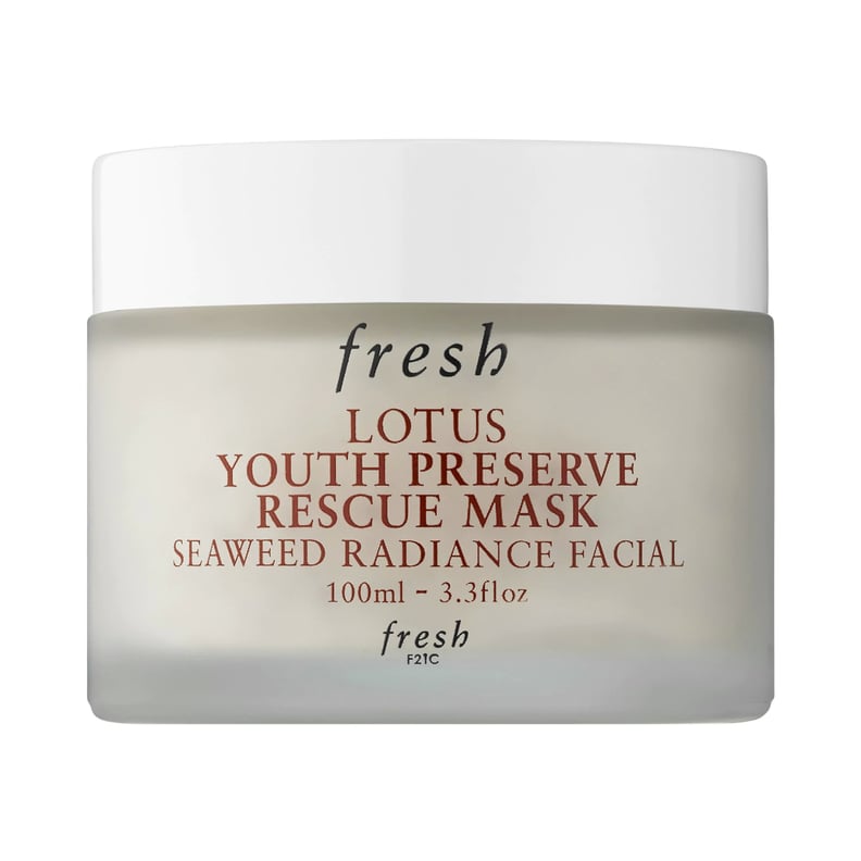 Fresh Lotus Youth Preserve Rescue Mask Seaweed Radiance Facial