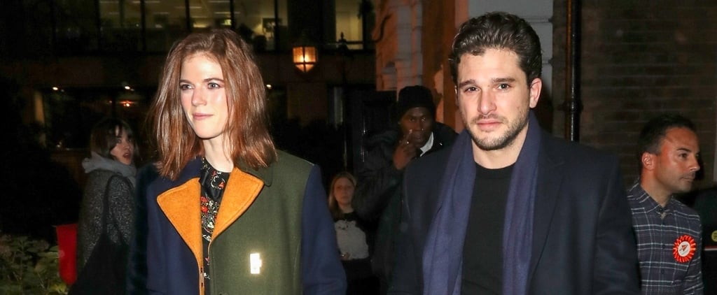 Kit Harington and Rose Leslie in London Pictures