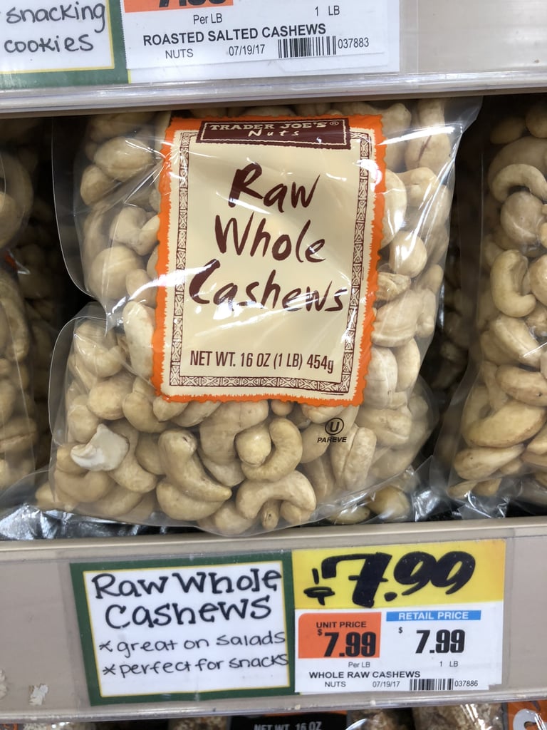 Raw Whole Cashews