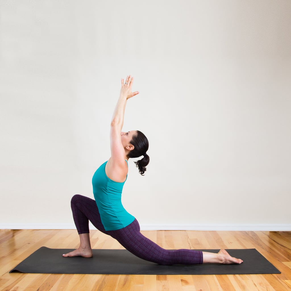 Low Crescent Lunge | 14 Best Yoga Poses For Computer Users | POPSUGAR