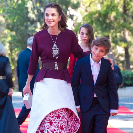 Queen Rania's Independence Day Dress 2016