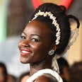 Lupita Nyong传闻的头发“黑豹2”首映是一件艺术品