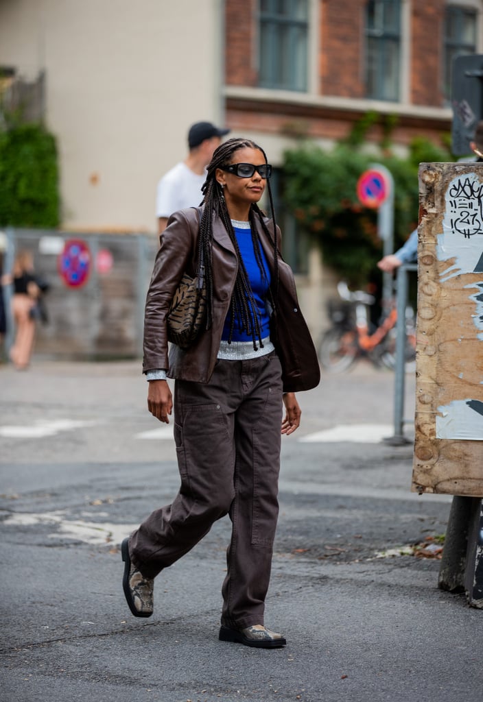 Outfit idea: Try meeting your cargo trousers with the same coloured jacket, only in leather or a different material to play with textures.