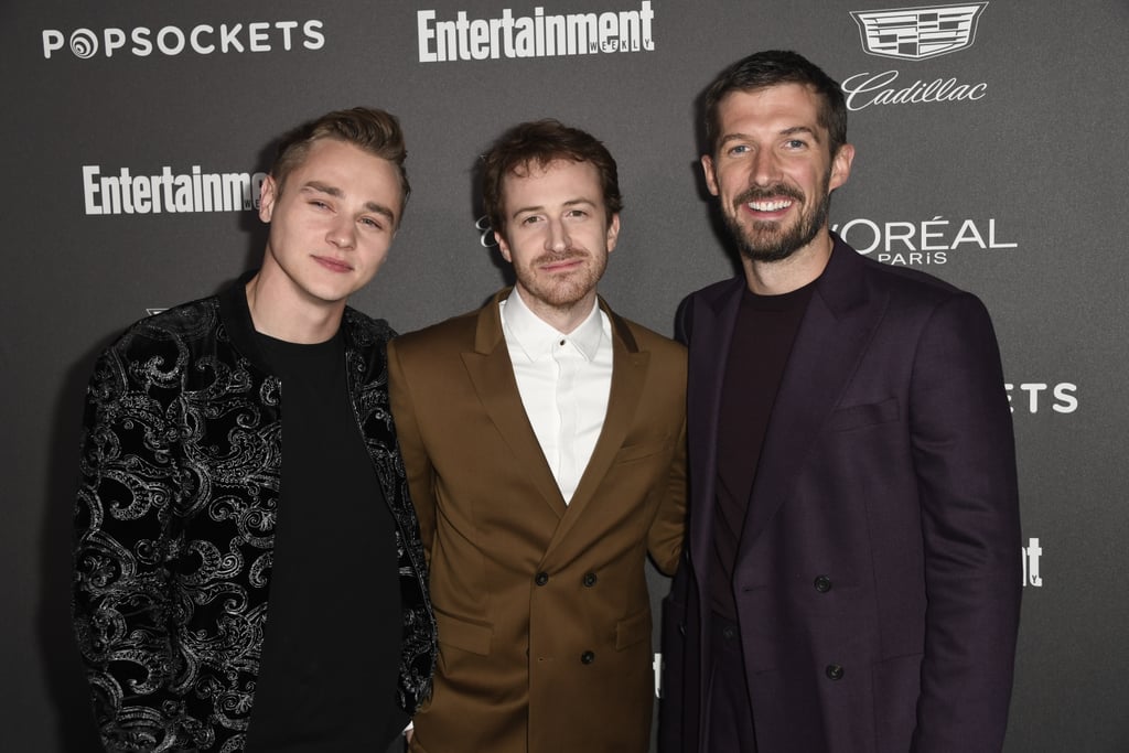 Ben Hardy, Joseph Mazzello, and Gwilym Lee