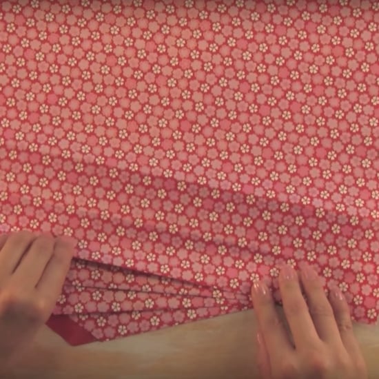 Japanese Fan Pleating Gift Wrapping