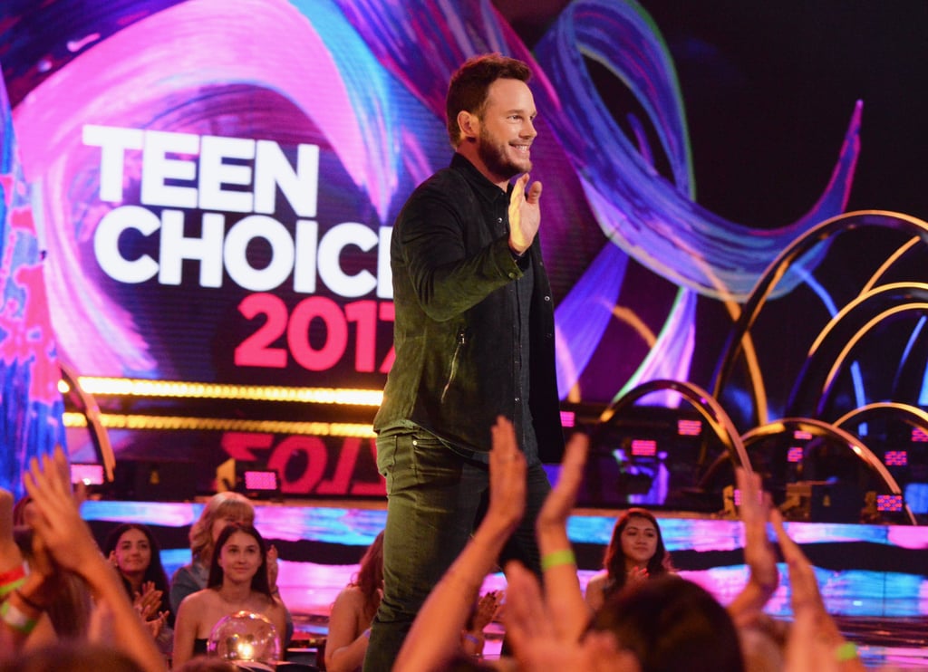 Chris Pratt at the 2017 Teen Choice Awards