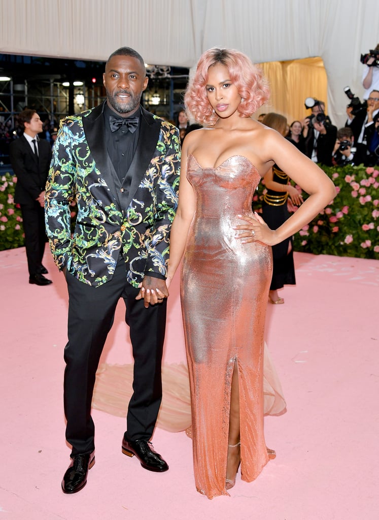 Idris Elba and Sabrina Dhowre at the 2019 Met Gala