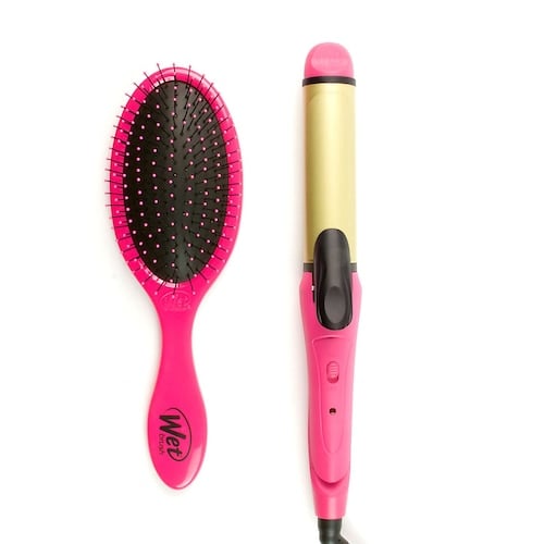 Wet Brush 2-in-1 Curling Iron & Brush Set