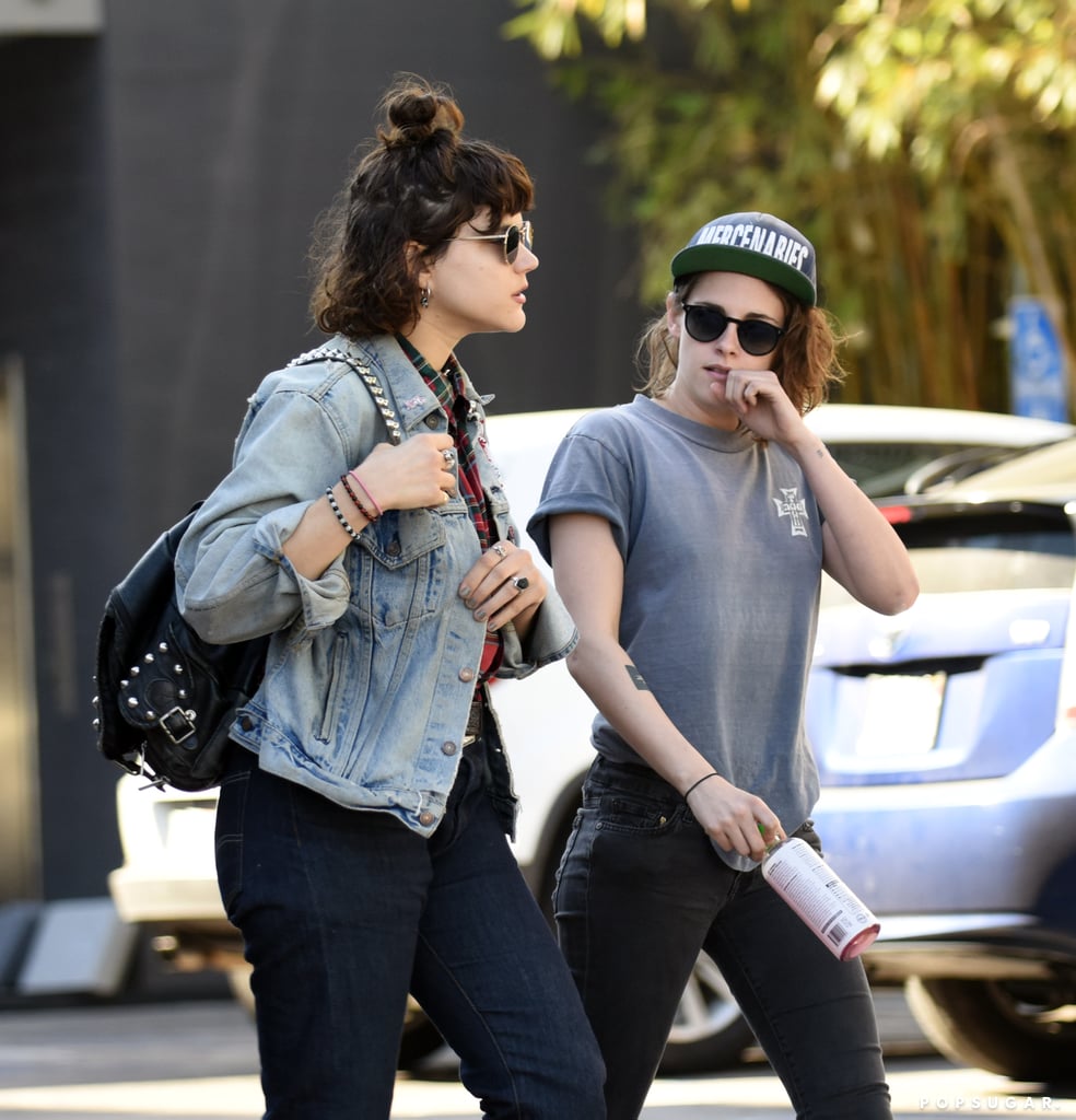 Kristen Stewart With Mystery Woman March 2016